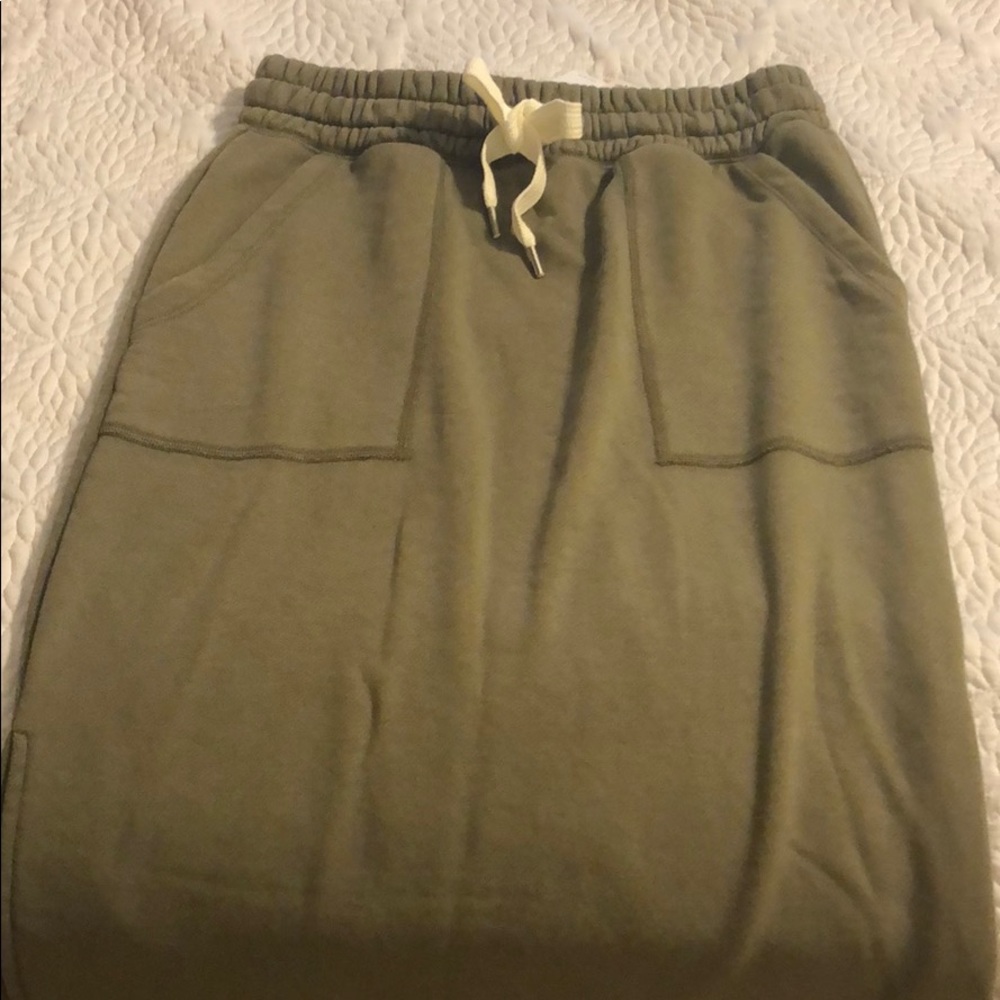 Aerie Sunday Soft Midi Skirt